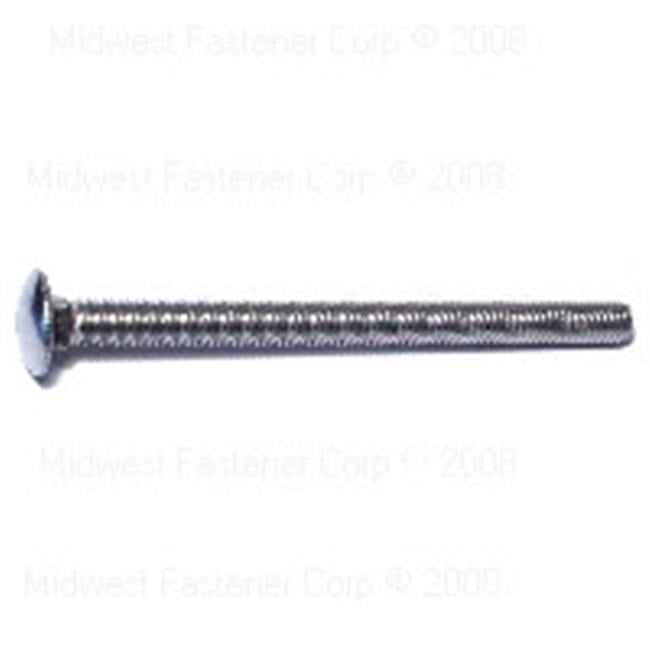 Midwest Fastener 53136 0.37-16 x 5 Stainless Carriage Bolts - 15 Piece ...