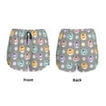 thumbnail image 5 of Vsdgher Cute Geese Print Women's Running Double Layer Shorts High Waisted with Pockets Elastic Yoga Workout Athletic Gym Sports, 5 of 8
