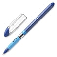 thumbnail image 2 of Stride Schneider Slider Stick Ballpoint Pen, 0.8mm, Blue Ink, Blue/Silver Barrel, 10/Box (151103), 2 of 6