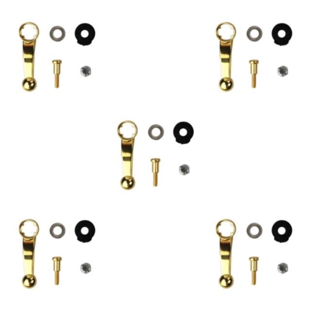 maskred Adjustable Rod Lever Kit for 850481919 Hair Accessories Convenient and Practical Gold 5Set