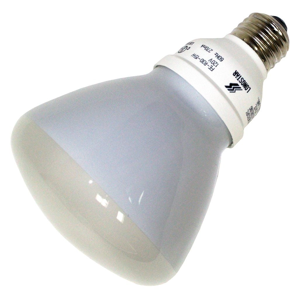 LongStar 00065 FER3015W/50K Flood Screw Base Compact Fluorescent Light Bulb