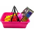 thumbnail image 6 of SAMMART Set of 2 Collapsible Basket with Handle 8L (2.1 Gallon)- Portable Outdoor Picnic Basket/Crate - Foldable Basin for Washing Dishes,Camping,Hiking, 6 of 6