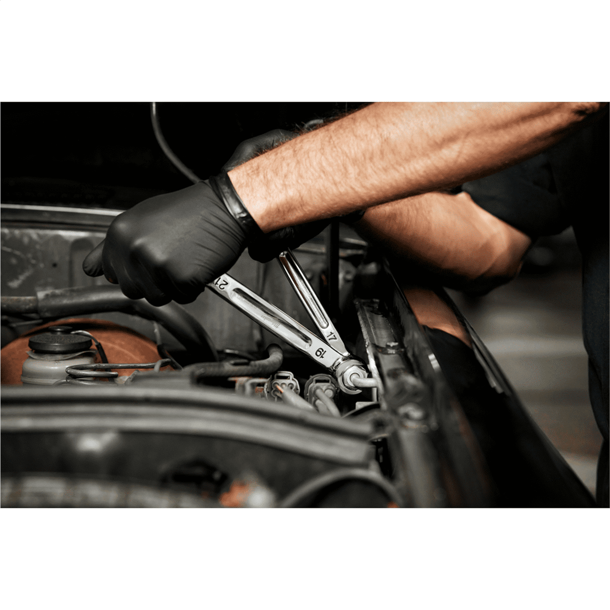 Milwaukee Tool 6pc Double End Flare Nut Wrench Set - Metric