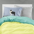 thumbnail image 2 of Carolines Treasures BB5527PILLOWCASE Black Border Collie Welcome Fabric Standard Pillowcase Standard multicolor, 2 of 2