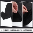thumbnail image 4 of BRIGHTFUFU Pantalones de chef transpirables y resistentes, talla XXXL (negros)., 4 of 7