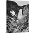thumbnail image 1 of ARTCANVAS Yellowstone Falls - Yellowstone National Park - Wyoming Canvas Art Print by Ansel Adams - Size: 18" x 12" (1.50" Deep), 1 of 9
