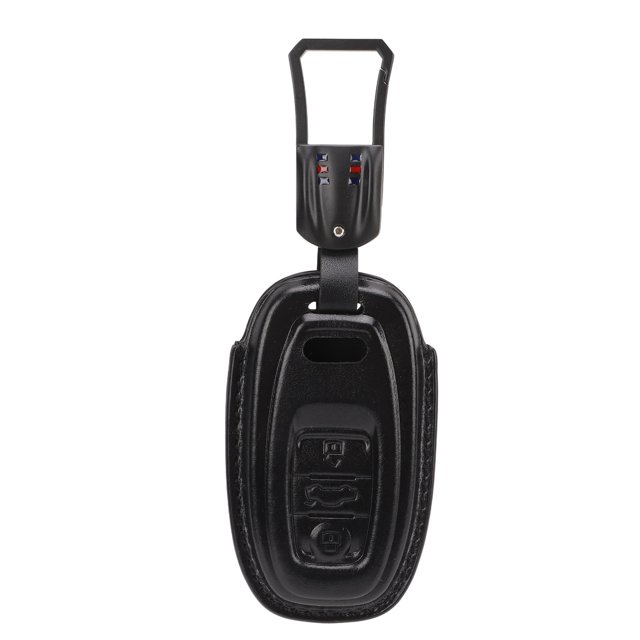 Protector de llavero de control remoto, carcasa de llave remota de coche de 3 botones, carcasa de llave de entrada sin llave, resistente y resistente