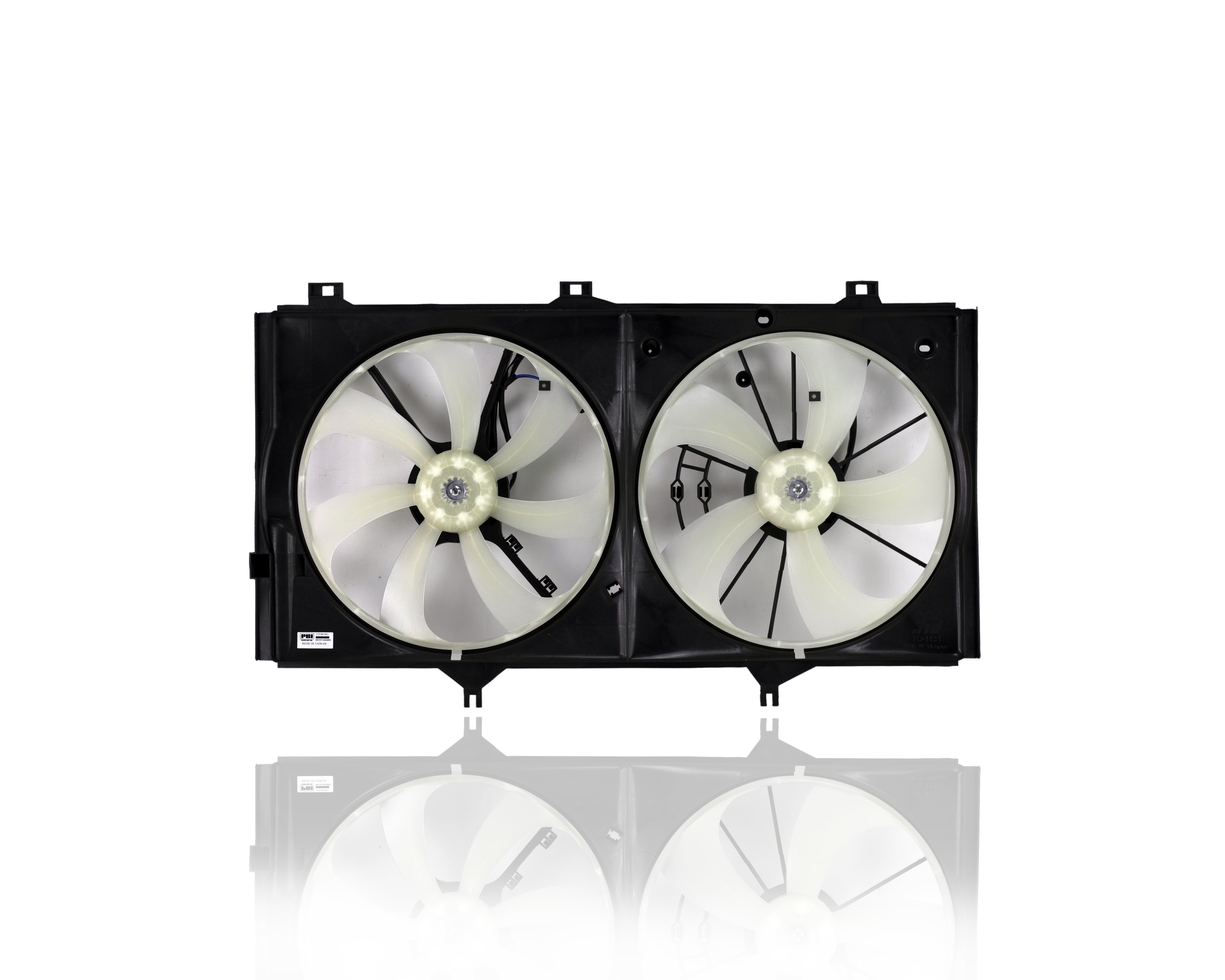 Dual Radiator and Condenser Fan Assembly - Pacific Best Inc. Fit/For  TO3117101 07-11 Toyota Camry USA 3.5L V6, 05-12 Avalon, 09-16 Venza-3.5L  Without Tow Package - Walmart.com
