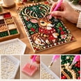 thumbnail image 6 of Clearance!Tupukom DIY Christmas Pearl Diamond Painting Art Kit, Cute 3D Christmas Pearl Beads Art Craft for Adults Beginner, 6 of 8