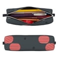 thumbnail image 3 of XMXT Leather Pencil Case, Christmas Ball Decoration Large Capacity Pencil Pouch for Student Teens Women, 3 of 9