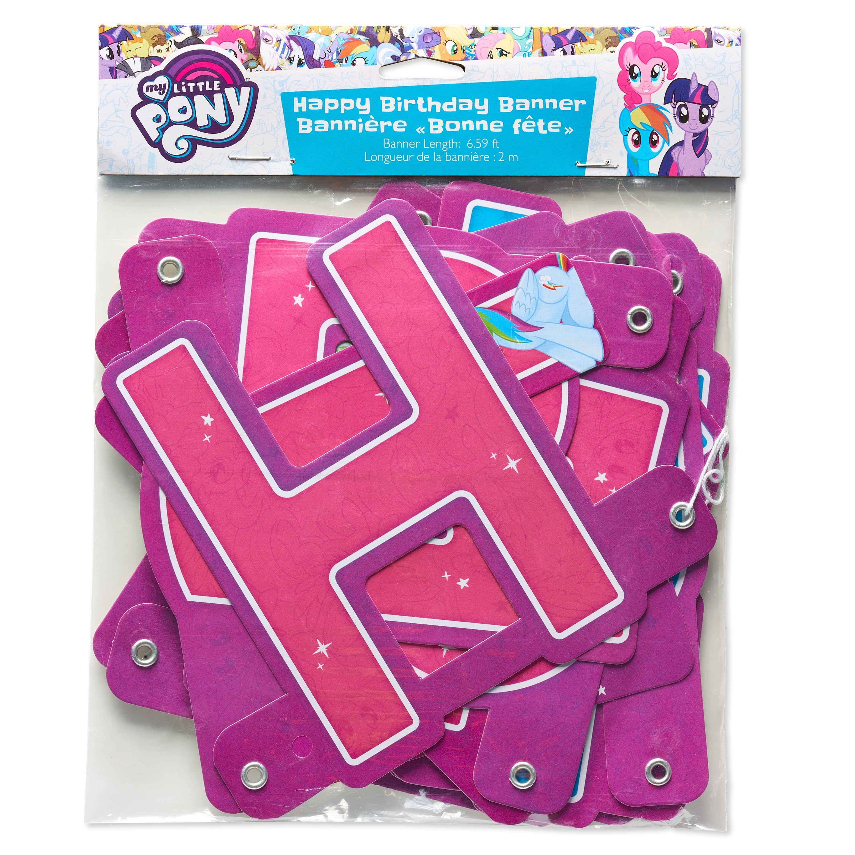 My Little Pony Happy Birthday Banner