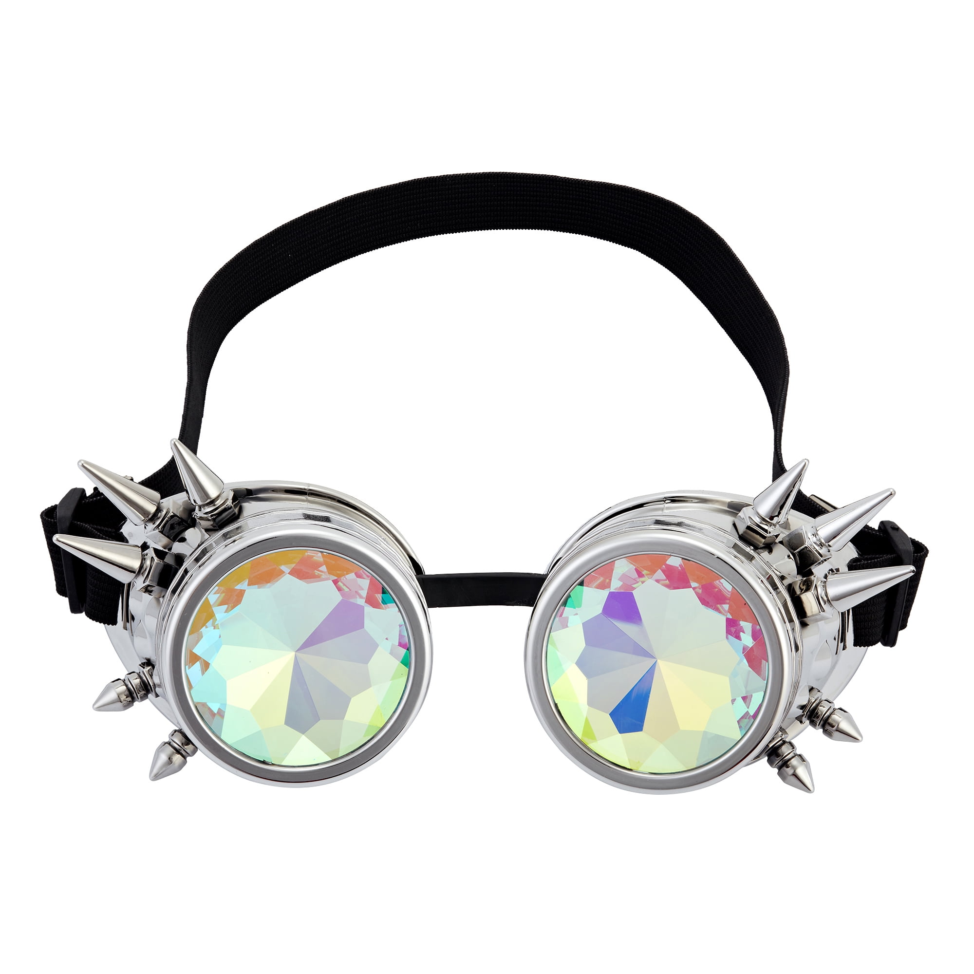 YouLoveIt Rainbow Kaleidoscope Glasses Kaleidoscope Goggles Steampunk