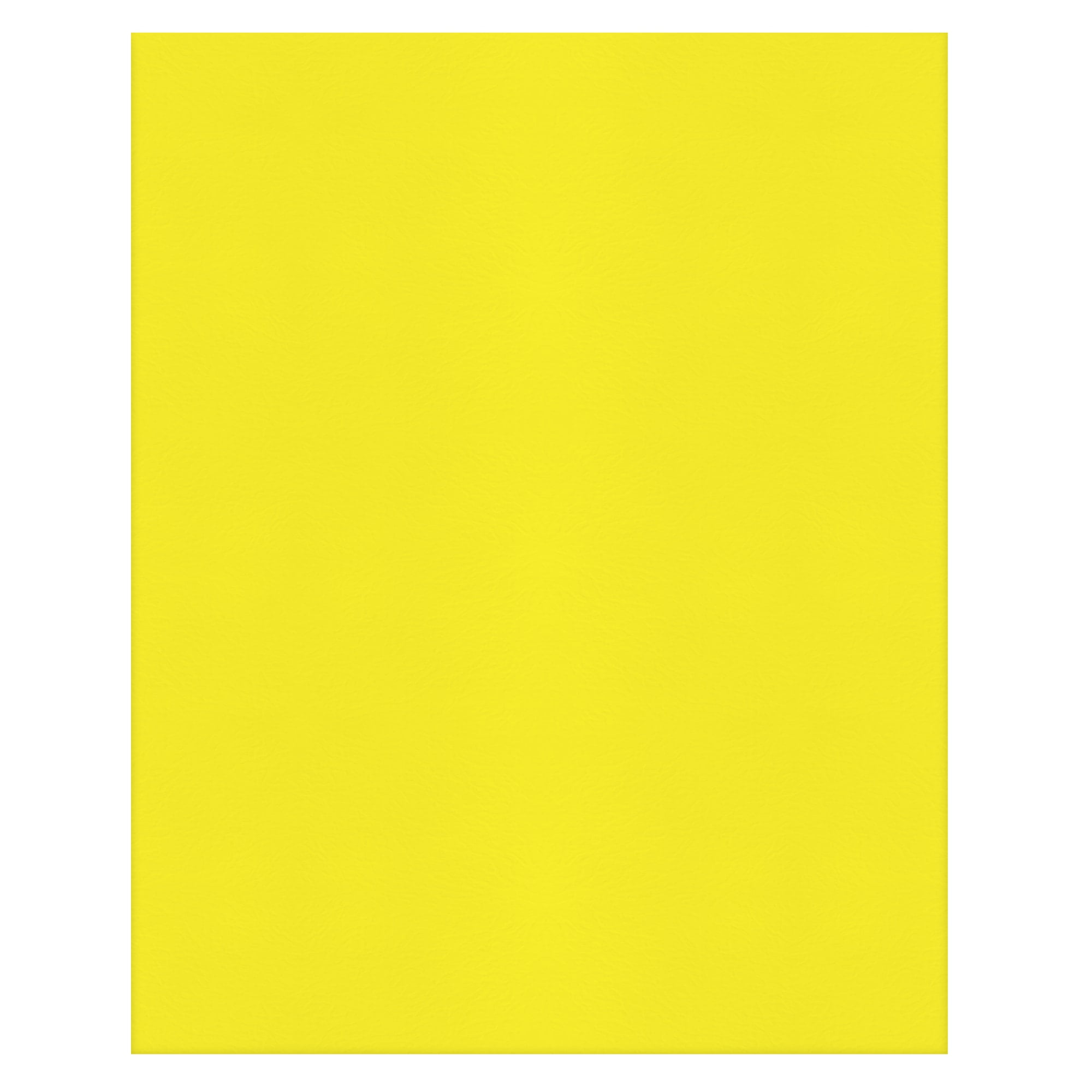 Office Depot® Brand 2-Pocket Folders Without Fasteners, Yellow, Pack Of 25