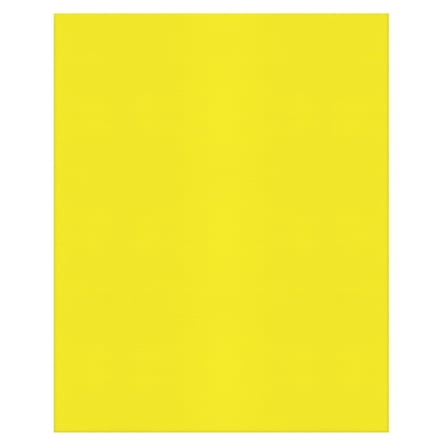 Office Depot® Brand 2-Pocket Folders Without Fasteners, Yellow, Pack Of 25