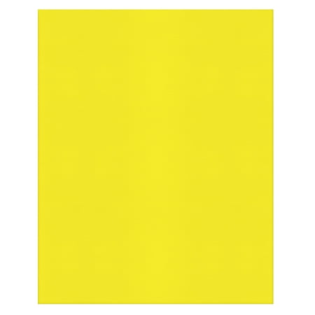 Office Depot® Brand 2-Pocket Folders Without Fasteners, Yellow, Pack Of 25
