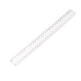 thumbnail image 1 of Lunfar Plastic Ruler, 30cm, Transparent, 1 of 2