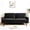 Black, variant on Velvet Fabric Upholstered | Create a Cozy Living Room Atmosphere | Add Elegance to Your Home