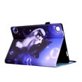 thumbnail image 4 of ELEHOLD for Samsung Galaxy Tab A7 Lite 8.7 (2021),Flip Leather Case Cover with Card Holders Adjustable Kickstand Anti-Slip Elastic Band Shockproof Full Protective Case for Tab A7 Lite T220/T225,Cat, 4 of 9