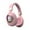 Pink, variant on Active Noise Cancelling Headphones, 70 Hours Playtime Bluetooth Headphones Wireless with Microphone, Transparency Mode, Deep Bass and Hi-Fi Stereo Sound Over Ear for Travel Office