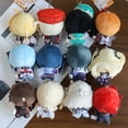 thumbnail image 5 of 20 Style 10CM Impact Tartaglia Zhong Li Xiao Albedo Diluc Kaeya Venti Ganyu Lumine Aether Plush Pendant Toy Keychain, 5 of 5