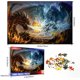 thumbnail image 1 of Rompecabezas para Adultos najiaxiaowu 1000 Piezas Dragón de Fuego y Dragón Eléctrico, 1 of 2