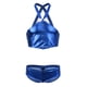 thumbnail image 1 of Conjunto de Disfraces de Fantasía de Correas Elásticas para Hombre, Lencería Corporal, Pecho, Medio Arnés Azul, 1 of 9