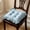 Light Blue, variant on EDHITNR Ruffled Border Tufted Chair Cushion, Soft Thick Cozy Non Slip Seat Pad with Cotton Filling, Decorative Dining Kitchen Bedroom Indoor Cushion for Home, Light Blue