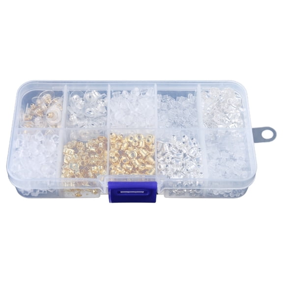 Earring Backs Earring Backings 10 Styles Earring Back Clips Shape Earring Backs