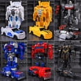 thumbnail image 4 of Transformation Robot Toy One Step Deformation Car Transforming Action Figure Dinosaur Toys For Kids Chrismas Gifts Kid With Box, 4 of 5