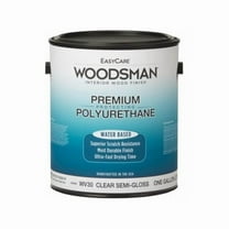 1 gal Woodsman Fast Dry Protective Polyurethane Interior & Water Base Wood Finish, Clear Semi-Gloss