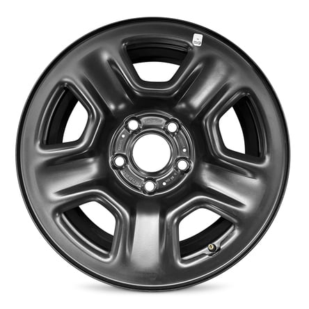 Remanufactured Genuine OEM Reconditioned Wheel 17x7.5 5x127 44.45 mm Offset Black Steel Rim For Jeep Gladiator 2020-2025 5VH22RXFAA Single