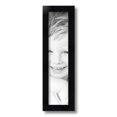 thumbnail image 2 of ArtToFrames 4" x 17" Satin Black Picture Frame, 4x17 inch Black Wood Poster Frame (WOM-1451), 2 of 8