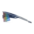 thumbnail image 2 of Renegade Performance Safety Glasses with Navy Frame and Polycarbonate Blue Mirror Lens, 2 of 2