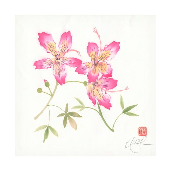 Trademark Fine Art Nan Rae Silk III Canvas Wall Art