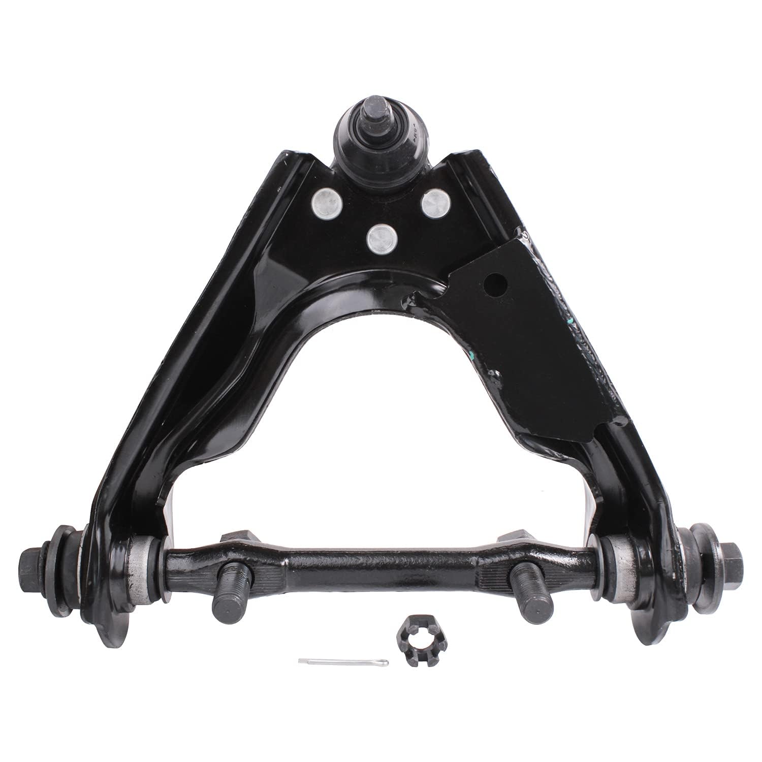 Detroit Axle - 4WD Front End Suspension Kit for 2000-2004 Dodge Dakota, 2000-2003 Durango, 2 Upper Control Arms w/Ball Joints 2 Shock Absorbers Assembly 2001 2002 Replacement