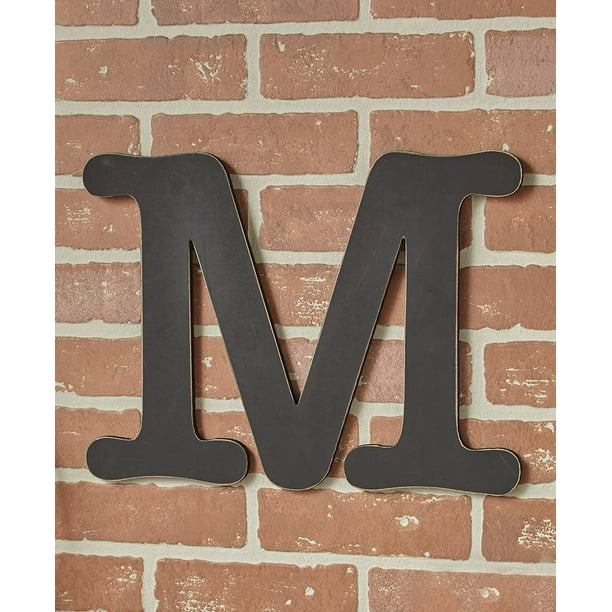 Typewriter Font Monogram Letters Choice Of A B C D G H J K L M P R S T Or W M Walmart Com Walmart Com
