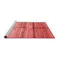 thumbnail image 2 of Ahgly Company Machine Washable Indoor Rectangle Oriental Red Modern Area Rugs, 5' x 8', 2 of 4