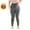 Gray 1, variant on hotojiny Plus Size Leggings for Women Fleece Lined Workout Tights Lightweight Soft Yoga Pants Stretchy High Waisted Trousers