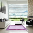 thumbnail image 7 of Ahgly Company Machine Washable Indoor Rectangle Transitional Orchid Purple Area Rugs, 7' x 9', 7 of 7