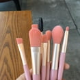 thumbnail image 4 of Professional 8 Piece Makeup Brush Set for Cosmetics, Soft Synthetic Bristle Foundation & Eyeshadow Blending Tools with Case, 4 of 8