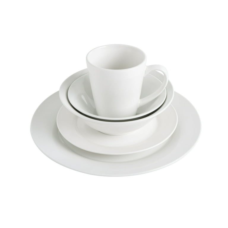 Plain white 2024 dinner set