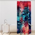 thumbnail image 2 of Dragonfly Waterproof Printed Shower Curtain with Hooks - Bathroom Decoration, Bathroom Curtains, Bathroom Curtain, 2 of 5