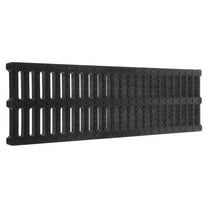 PENIKOKO Black Plastic Channel Grate Replaceable Outdoor Sewer Cover for Kitchen and Bathroom Drain