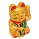 thumbnail image 4 of Dekaim-Gato De La Fortuna con Batería Dorada, Mano Que Agita, Buena Suerte, No Destiñe, Acogedor, Gato De La Riqueza para Restaurante Y Hotel(27.00 * 22.00 * 19.00cm), 4 of 5