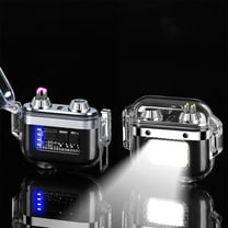 Wovilon Outdoor Lighter Electric Lighters USB Rechargeable-Flameless-Plasma Cool Lighters For Camping,Hiking,Adventure