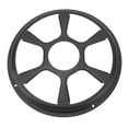thumbnail image 4 of Cubierta de rejilla de altavoz de 10 pulgadas, de hierro negro, de alta elasticidad, universal para coche o RV., 4 of 14