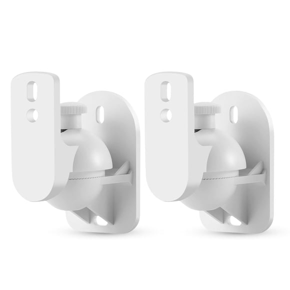Soporte de pared para altavoz satélite TNP, paquete de 2, blanco
