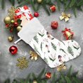 thumbnail image 6 of Coolnut Mushroom Christmas Stocking Personalized Large Candy Stocking, Xmas Stockings Decoration Hanging Gift for Family Holiday Party Ornaments Decor Fireplace, 6 of 7