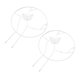 thumbnail image 4 of Soporte Para Trepar Flores, Estructura De Hierro De Alta Dureza, Soporte Redondo Ligero Para Plantas, Fácil Inserción Multifuncional Para Interiores Y Exteriores Cergrey Blanco, 4 of 8