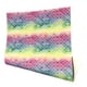 thumbnail image 2 of Hoja de cuero impresa con escamas de pescado de 8 piezas, cuero con brillo degradado para decoración de manualidades para el cabello DIY Sweethay HA000510-00B, 2 of 6